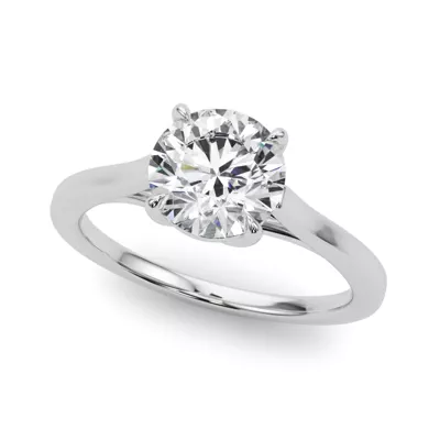 Misty Classic Trellis Solitaire Engagement Ring