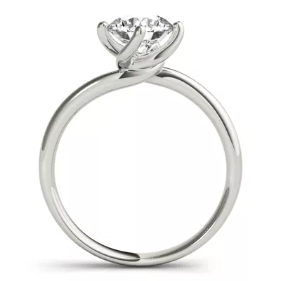 Dakota Solitaire Bypass Engagement Ring
