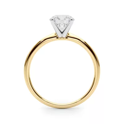 Aurora Classic 4 Prong Solitaire Engagement Ring