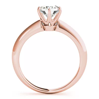 Audrey Classic 6 Prong Solitaire Engagement Ring
