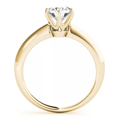 Audrey Classic 6 Prong Solitaire Engagement Ring