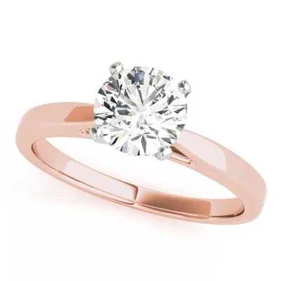 Abaline Solitaire Engagement Ring
