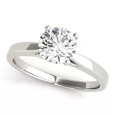 Abaline Solitaire Engagement Ring