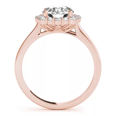 Lydia Halo Engagement Ring