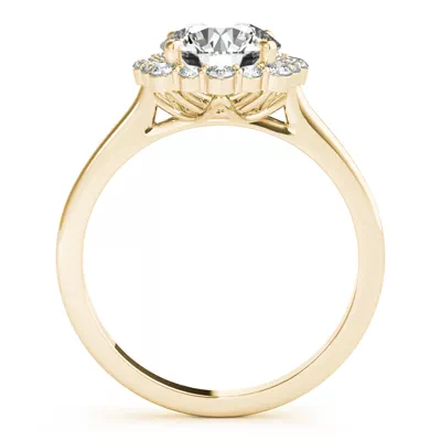 Lydia Halo Engagement Ring
