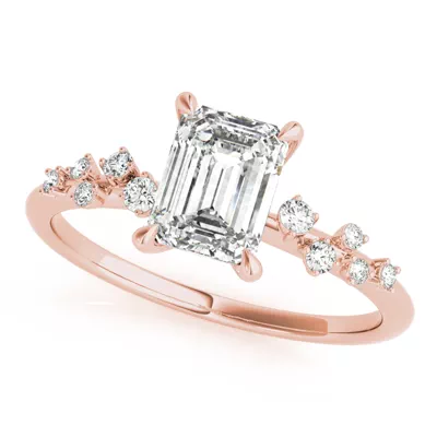Margo Scattered Diamond Engagement Ring