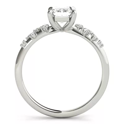 Margo Scattered Diamond Engagement Ring