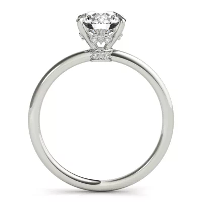Gigi Hidden Halo Engagement Ring