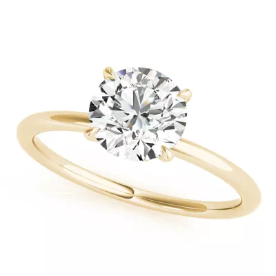 Gigi Hidden Halo Engagement Ring