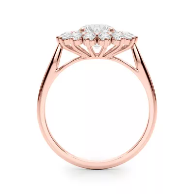 Jessie Double Halo Engagement Ring