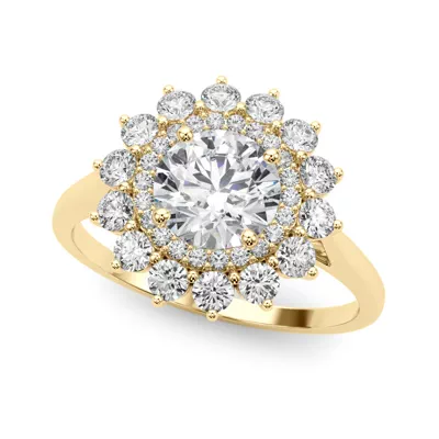 Jessie Double Halo Engagement Ring