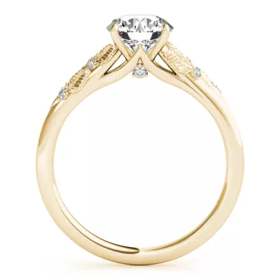 Lalana Nature Inspired Diamond Engagement Ring