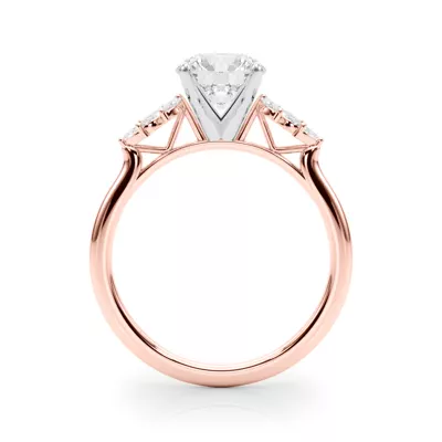 Clara Marquise Diamond Cluster Engagement Ring
