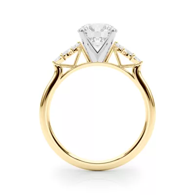 Clara Marquise Diamond Cluster Engagement Ring