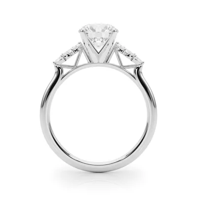 Clara Marquise Diamond Cluster Engagement Ring