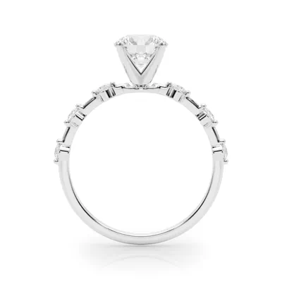 Happi Single Shared Prong Engagement Ring