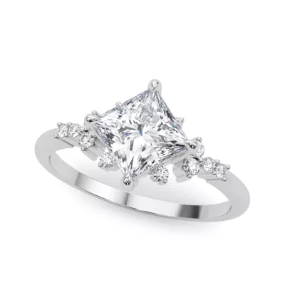 Juniper Scattered Diamond Engagement Ring