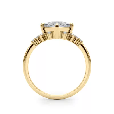 Juniper Scattered Diamond Engagement Ring