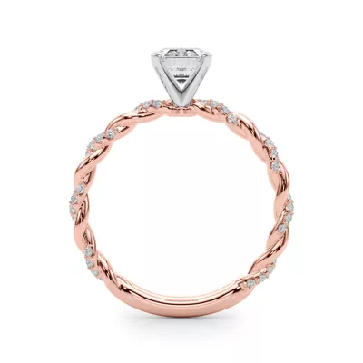 Freya Diamond Twist Engagement Ring