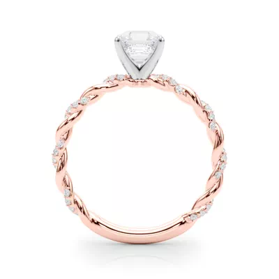 Freya Diamond Twist Engagement Ring