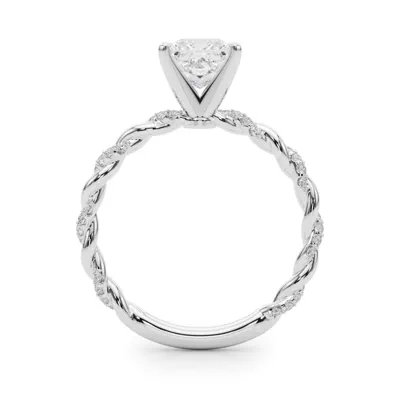 Freya Diamond Twist Engagement Ring