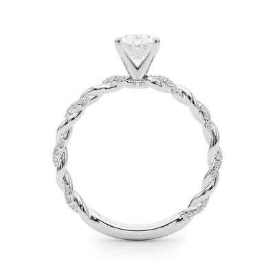 Freya Diamond Twist Engagement Ring