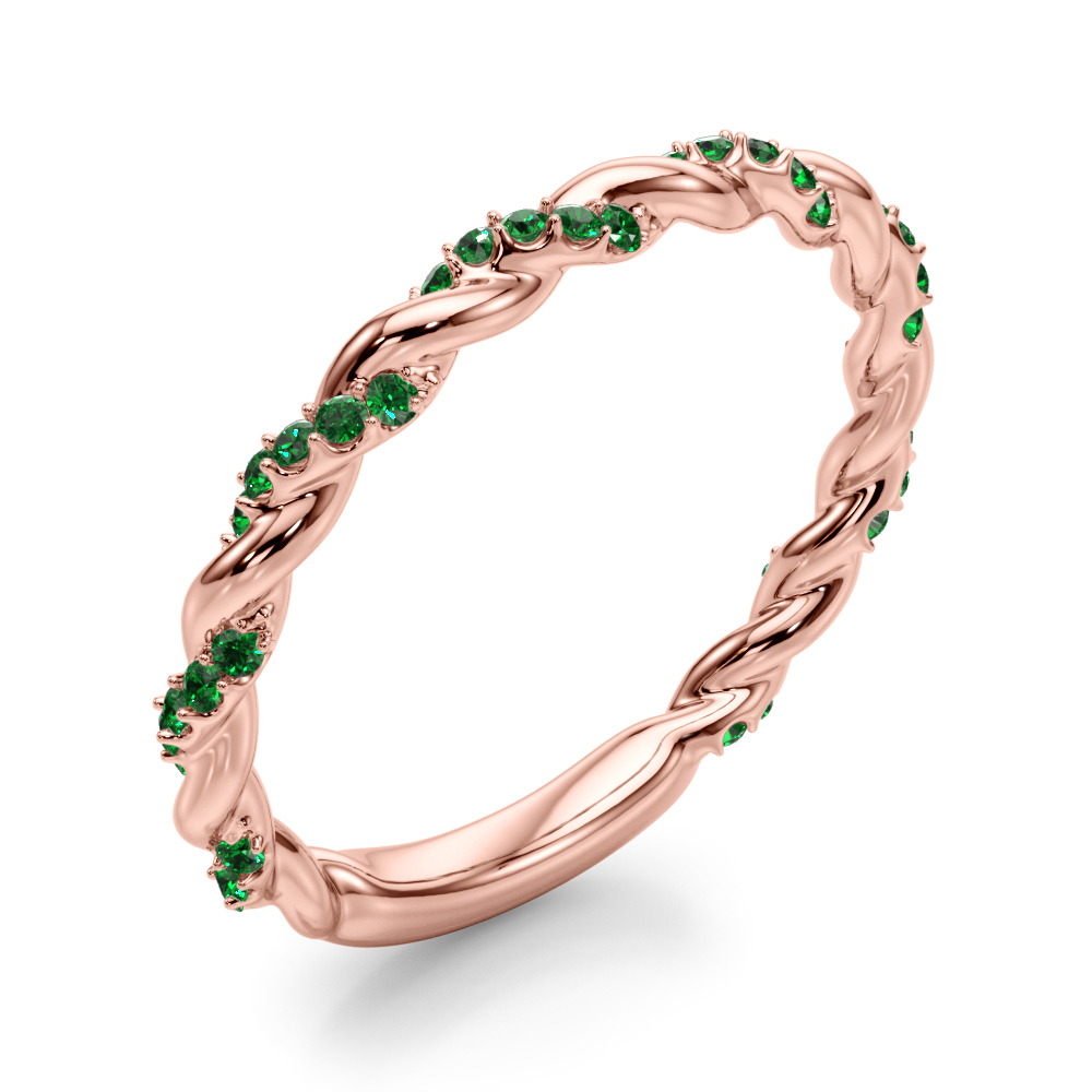 Freya Lab Emerald Twist Band