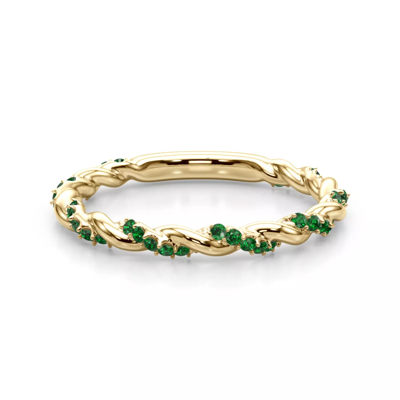 Freya Lab Emerald Twist Band