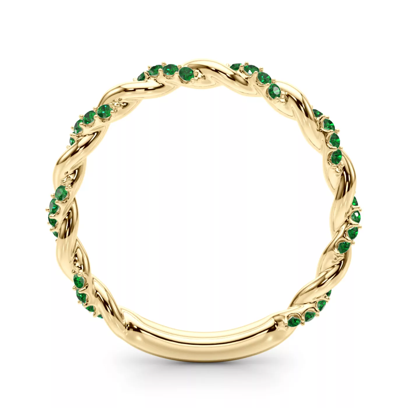 Freya Lab Emerald Twist Band