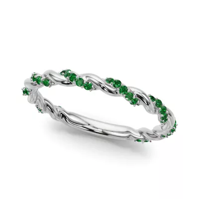 Freya Lab Emerald Twist Band