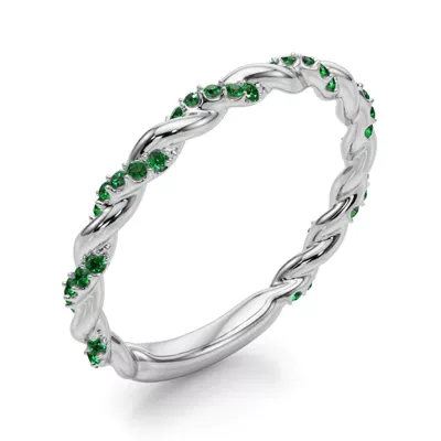 Freya Lab Emerald Twist Band