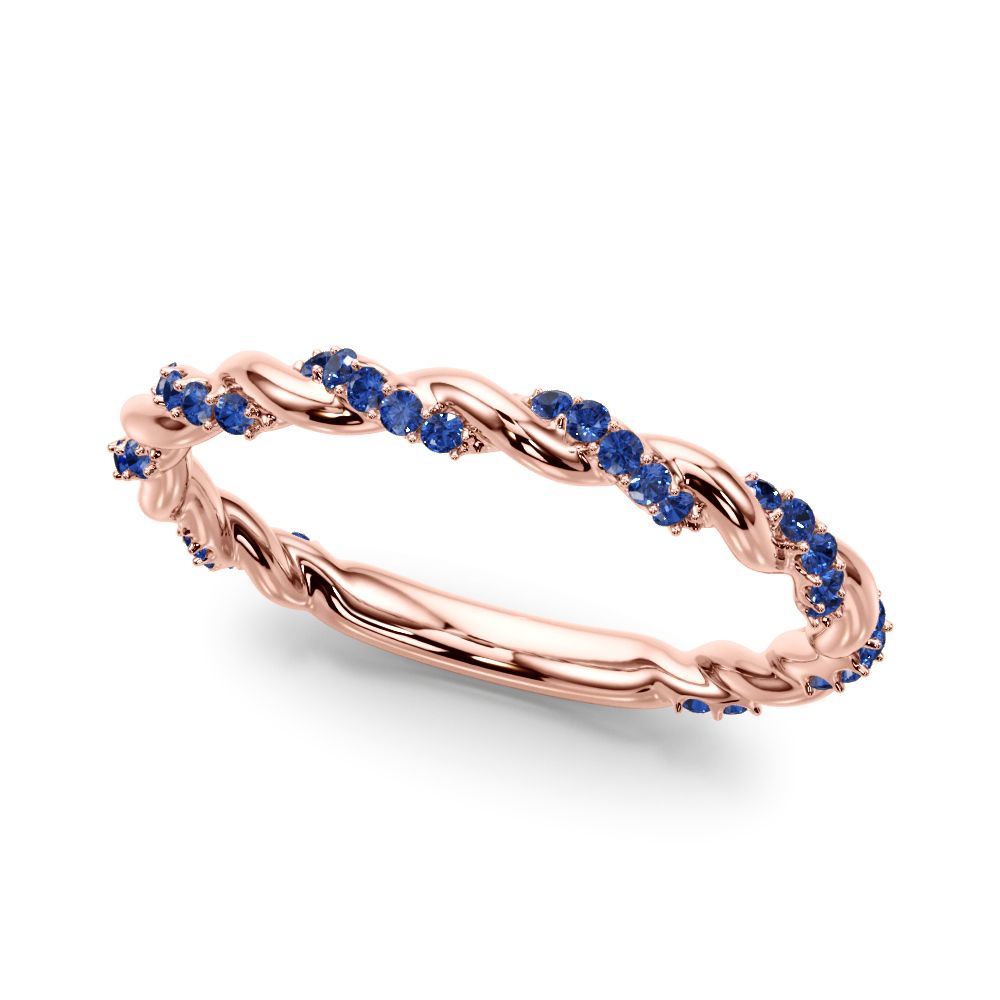 Freya Lab Sapphire Twist Band