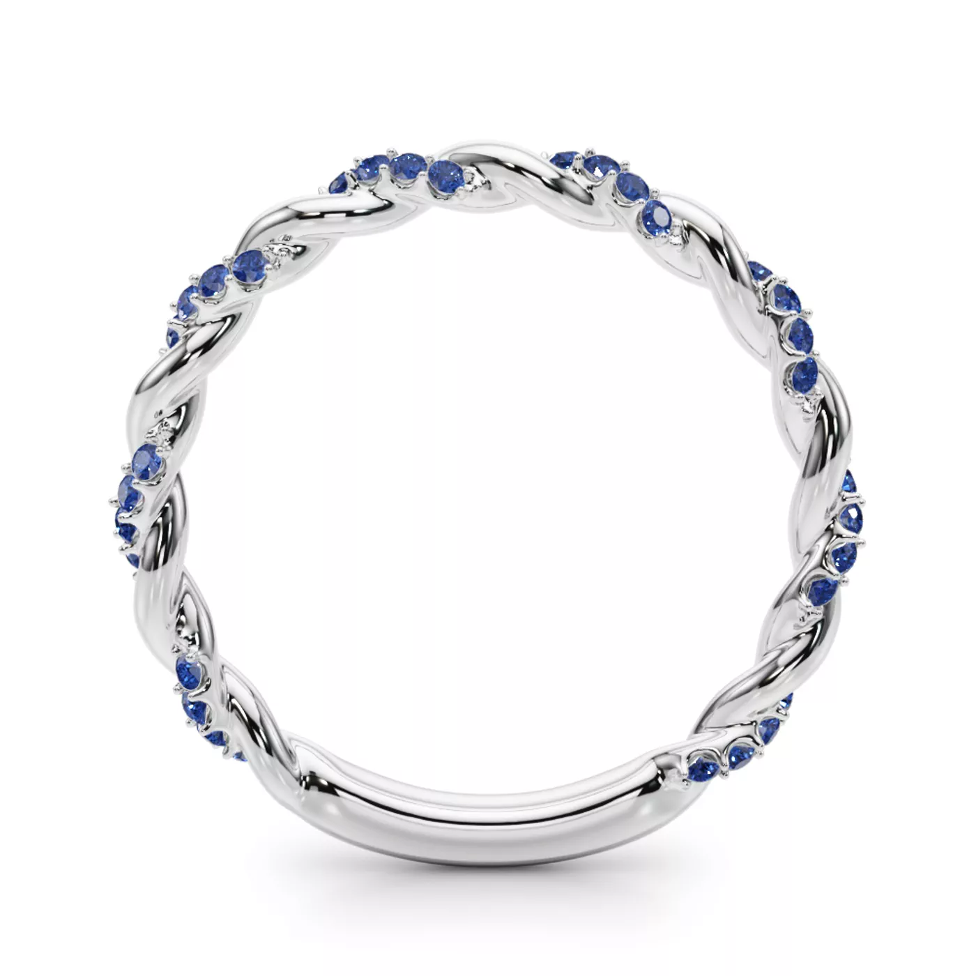 Freya Sapphire Twist Band