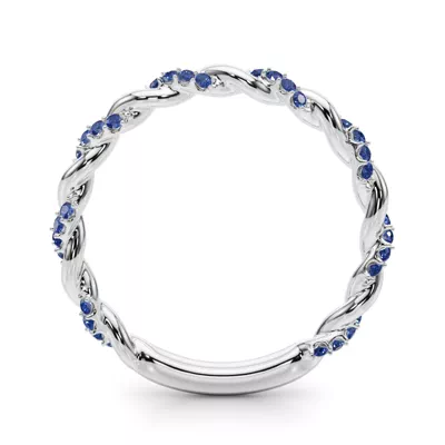 Freya Sapphire Twist Band