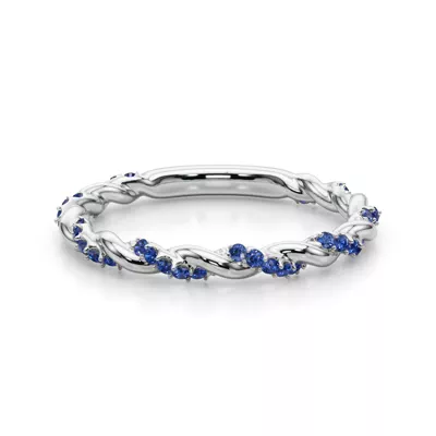 Freya Sapphire Twist Band