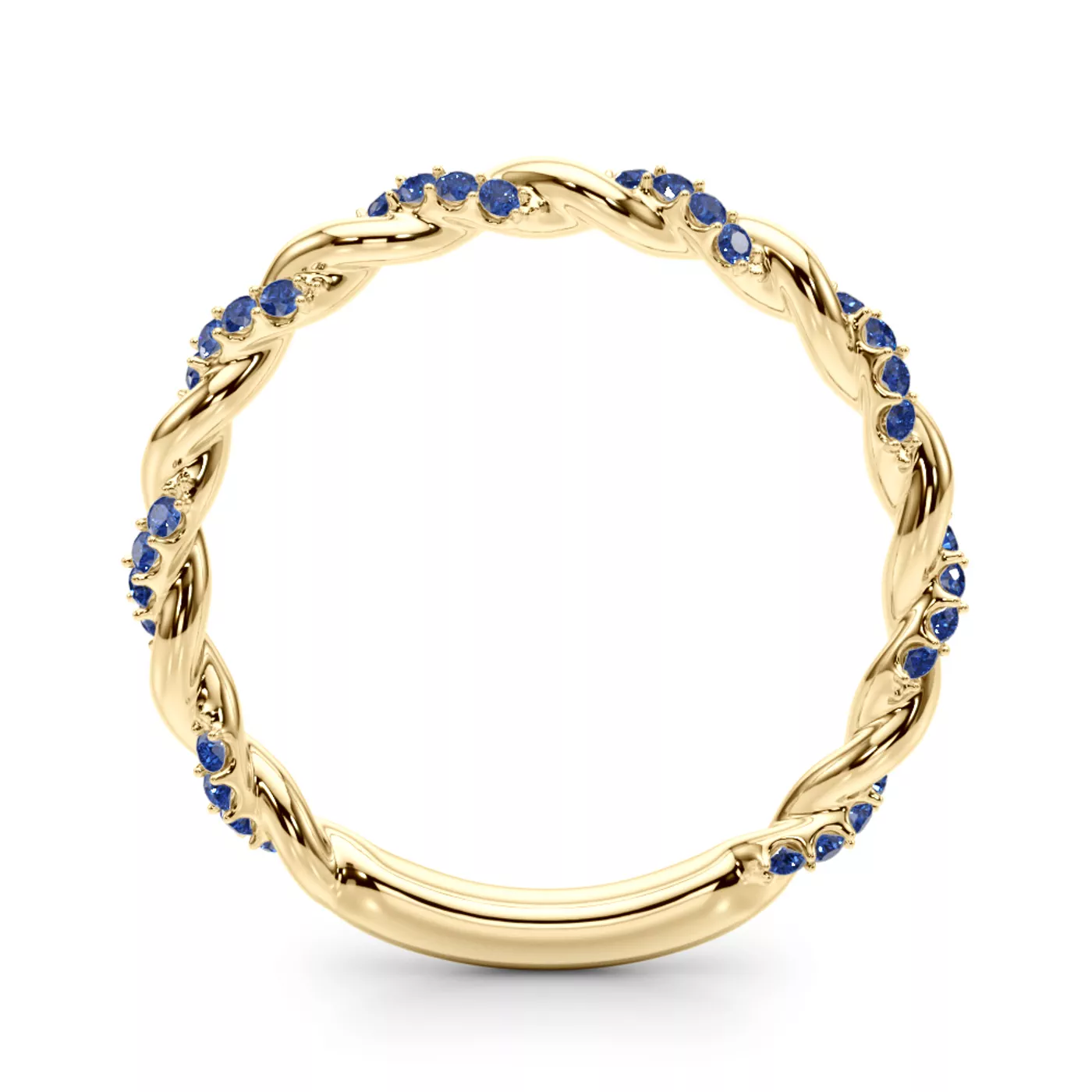 Freya Lab Sapphire Twist Band