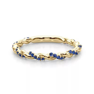 Freya Sapphire Twist Band