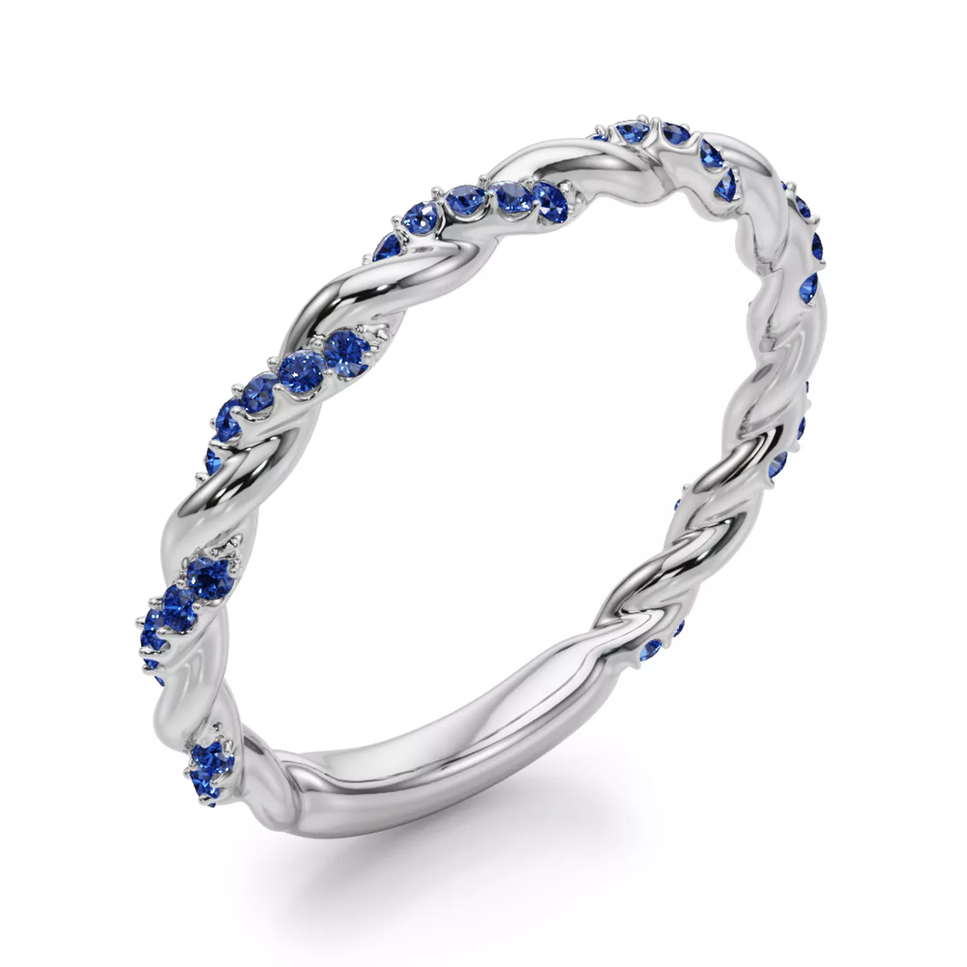 Freya Lab Sapphire Twist Band