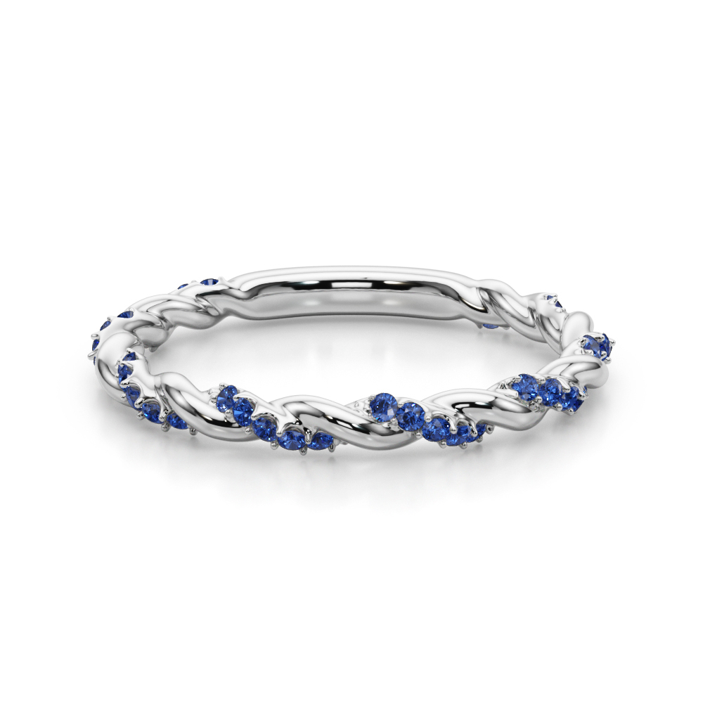 Freya Lab Sapphire Twist Band