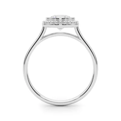 Kimmi Bezel Set Solitaire Engagement Ring