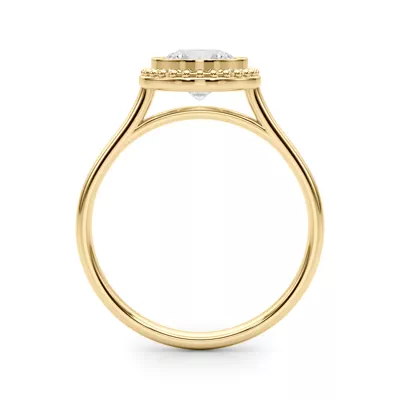 Kimmi Bezel Set Solitaire Engagement Ring