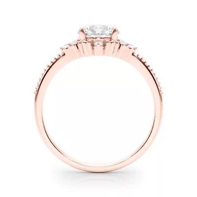 Halo Engagement Ring