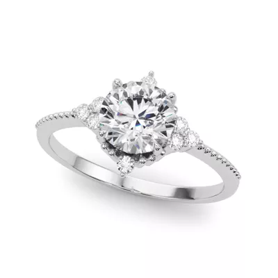 Halo Engagement Ring