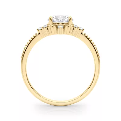 Halo Engagement Ring