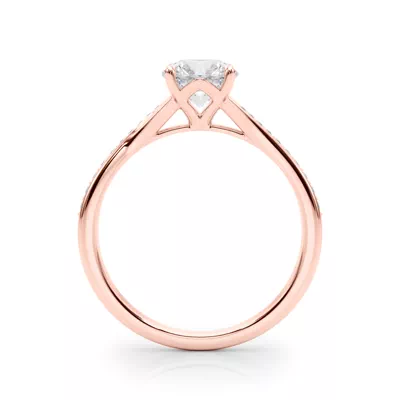 Havana Pave Bypass Engagement Ring