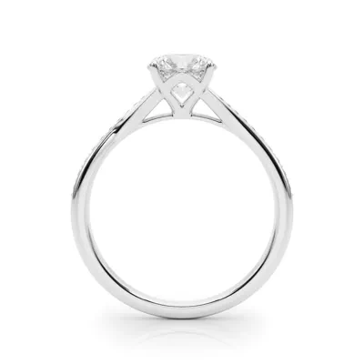 Havana Pave Bypass Engagement Ring