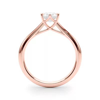 Damite Solitaire Engagement Ring