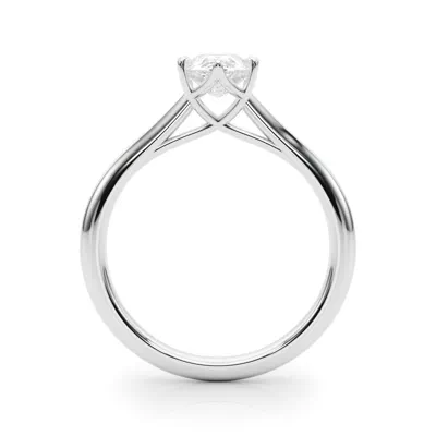 Damite Solitaire Engagement Ring