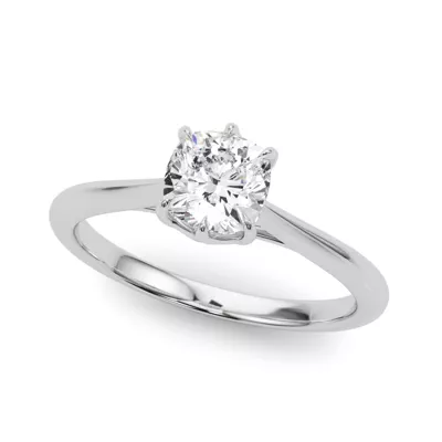 Harbor 6 Prong Cushion Cut Engagement Ring