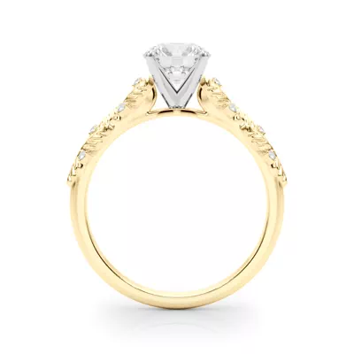 Tokyo Nature Inspired Engagement Ring